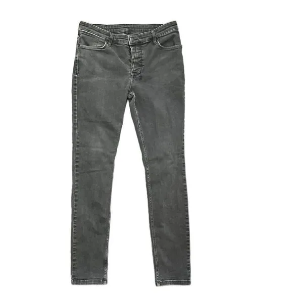Ksubi Faded Black Jeans Button Fly