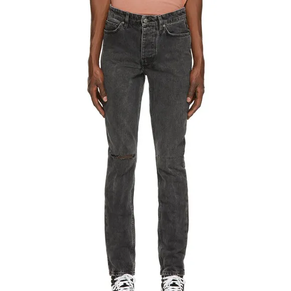 Ksubi Men's Grey Chitch Jeans Mid Long Rise Slim Tapered Leg Size 40 NWT
          
      NWT