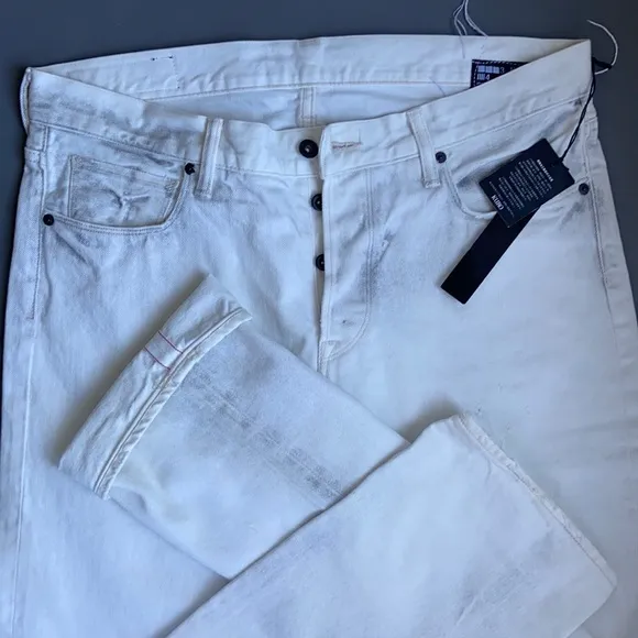 MADE IN JAPAN SELVEDGE DENIM “Kuro”
          
      NWT