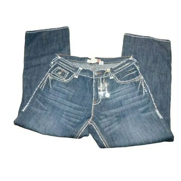 Laguna Beach Size 42 MENS Handmade Wide Leg Denim Designer Jeans NWT
          
      NWT