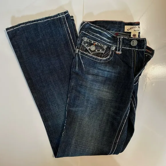 Laguna Beach Men’s Studded Bootcut Jeans. Size 32