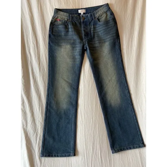 LEE COOPER JEANS Men's Size 32x32 NWT-Medium Wash- Button Closure
          
      NWT