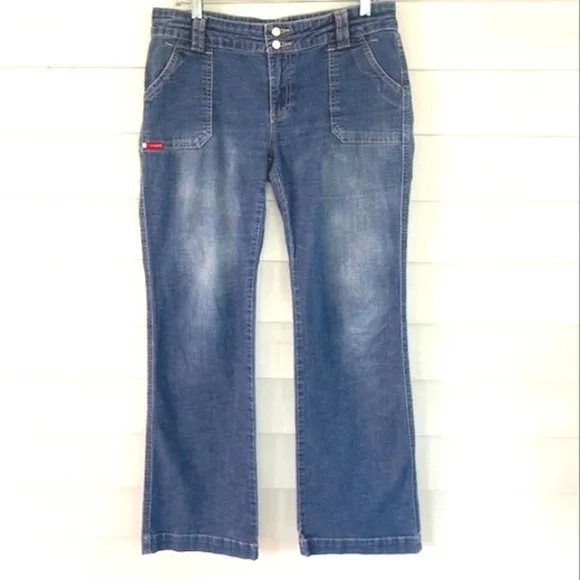 Lee Cooper 32x31 Double Button Deep Pocketed Straight Leg Jeans