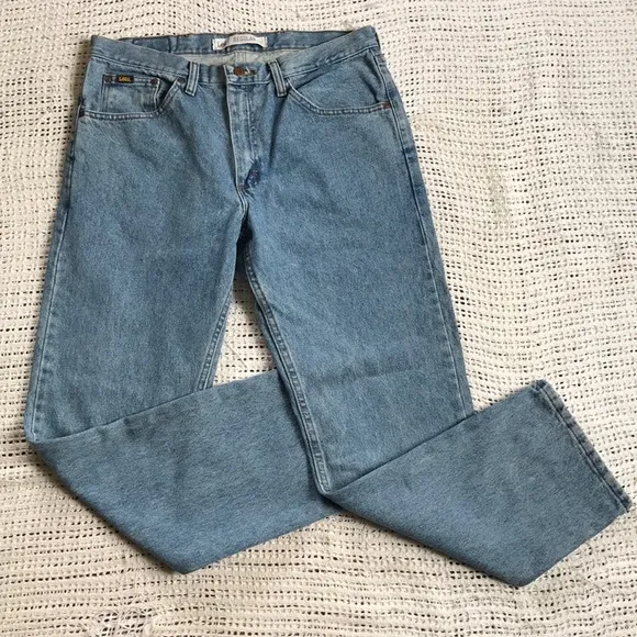 Vintage Lee 34X30 Regular Fit High Rise Jeans