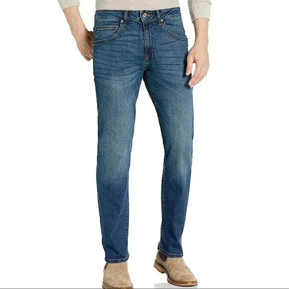 Lee Modern Series- Men’s Straight Fit Straight Leg Jeans- 40x32