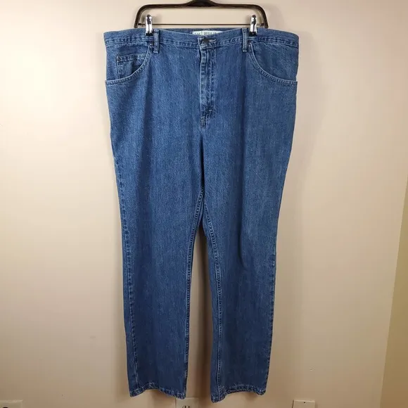 LEE Regular Fit Straight Leg 100% Cotton Jeans Size 44x32