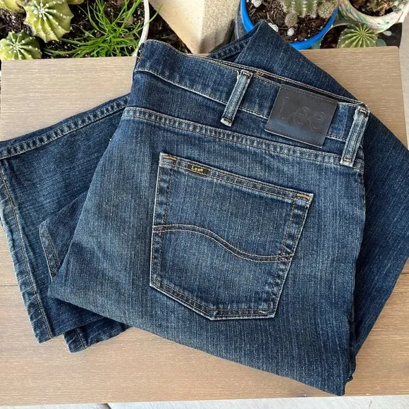 Lee Regular Fit Jeans For Men Size 42 X 30
