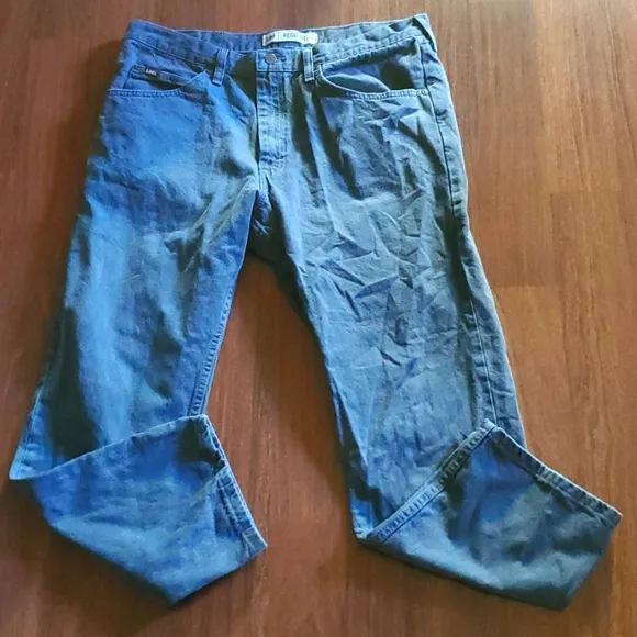 Lee Regular Fit Men's Denim Jeans - Size 38W X 29L