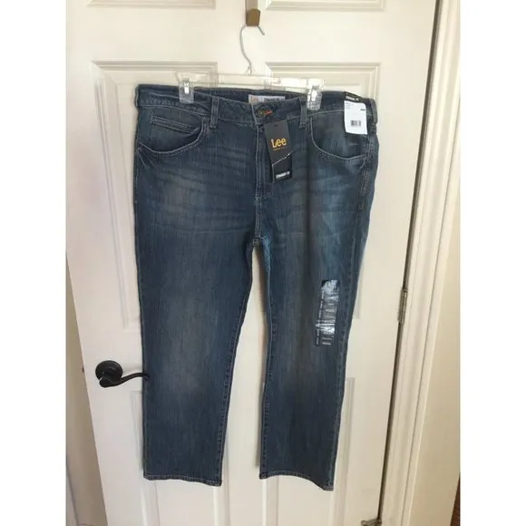 Lee Modern Series Mens Captain Classic Straight Jeans Blue Stretch 40 x 30 New
          
      NWT