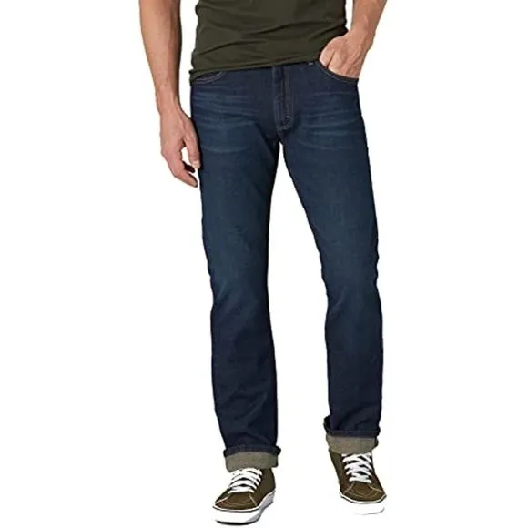 Lee Men's Legendary Slim Straight Leg Jean, Road Rash, 32W x 34L
          
      NWT