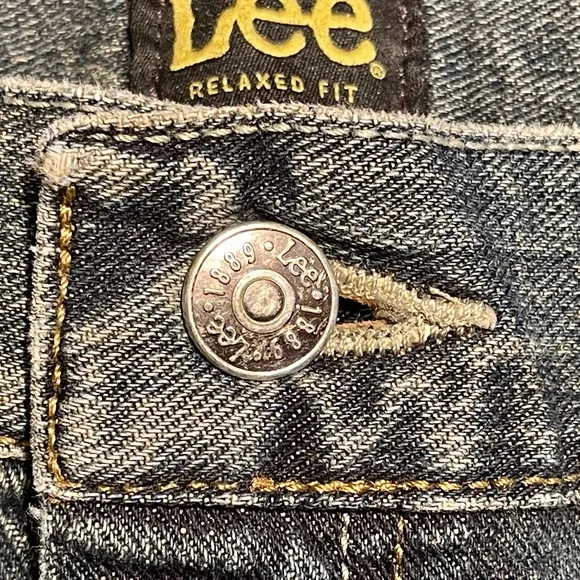 Lee Newman Relaxed Fit Straight Leg 2055526 Denim Blue Jeans S983-210