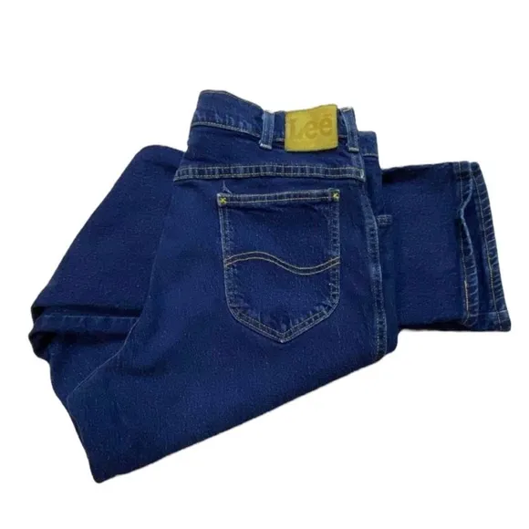 Vintage Lee Jeans Dark Wash Mens size 38x32 straight leg