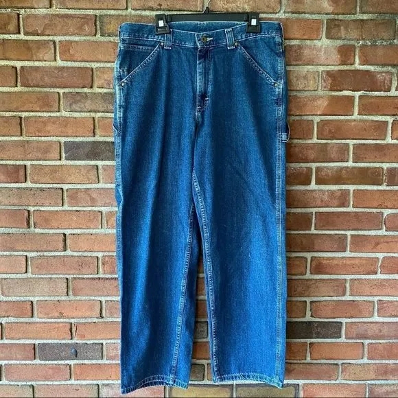 Lee Dungarees Carpenter Jeans Size 34x32