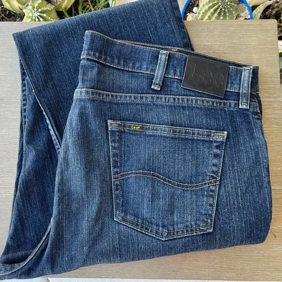 Lee Regular Fit Jeans For Men Size 42 X 30