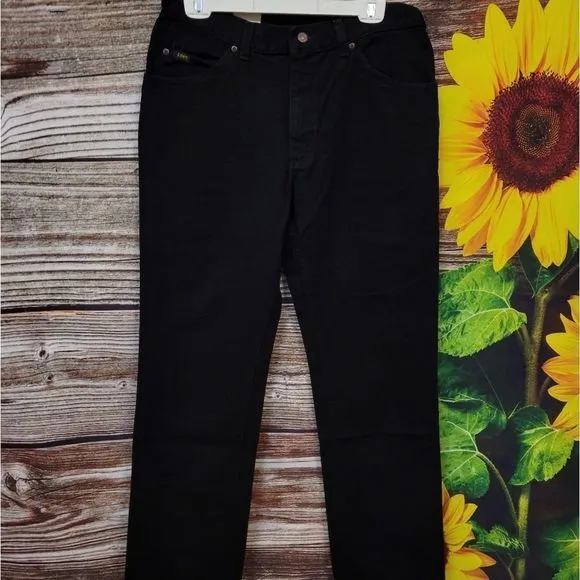 "Lee" regular fit men's black jeans Size: 34X30 comfortable waist NWT
          
      NWT