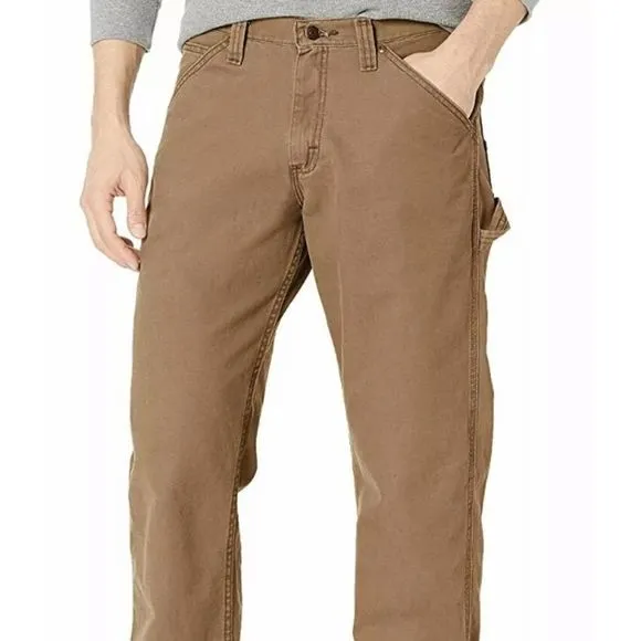 Lee Dungarees Loose Carpenter pants in sanded toffee 48 x 30 NWT never worn