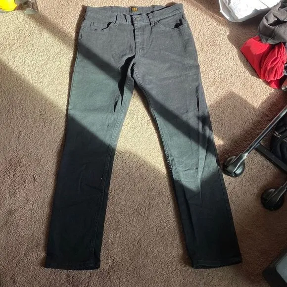 Black Lee denim jeans