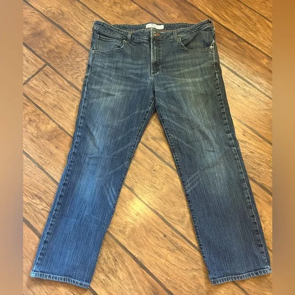 Lee Modern Series Straight Fit denim blue jeans men’s 42x30 L342