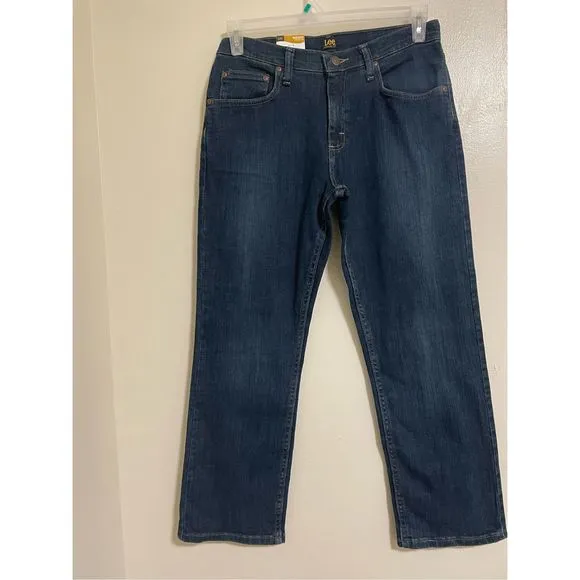 Lee Regular Fit Size 14 Husky Straight Leg Jeans
          
      NWT