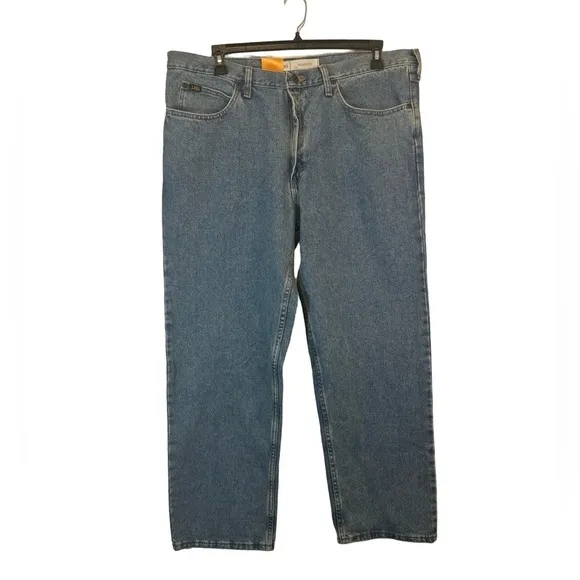Lee Relaxed Fit Big and Tall Mens Jeans Light Stone Size 40x30 NWT
              
      NWT