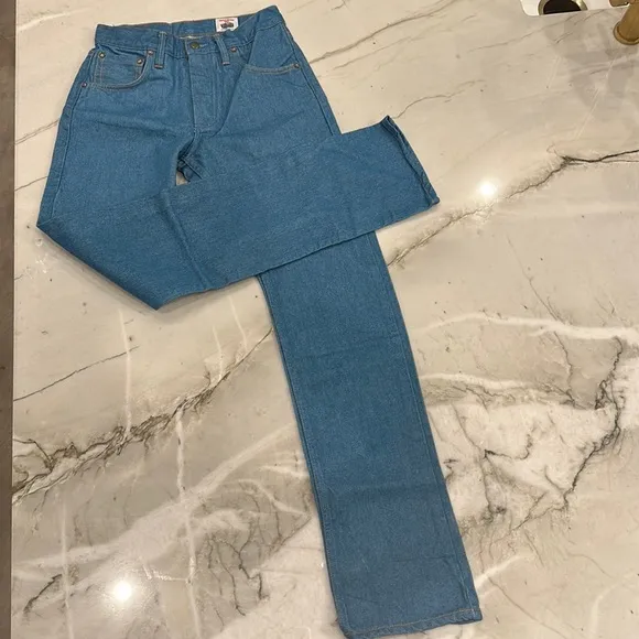 Mount Vernon 70’s Rodeo Blue Denim
          
      NWT