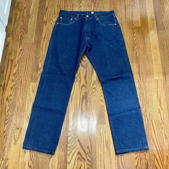 Levi’s Made & Crafted 501 Slim Fit Selvedge Jeans. Size 33. Like new!
