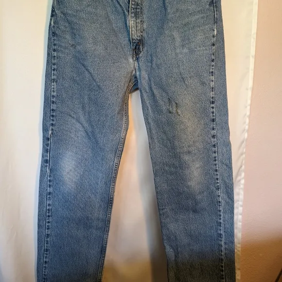 Men's Levi's Orange Tab 505 W36 L32 Regular Fit Straight Leg.