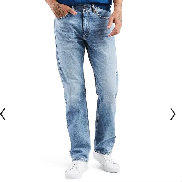 Levi’s 505 34x32 hand measurements