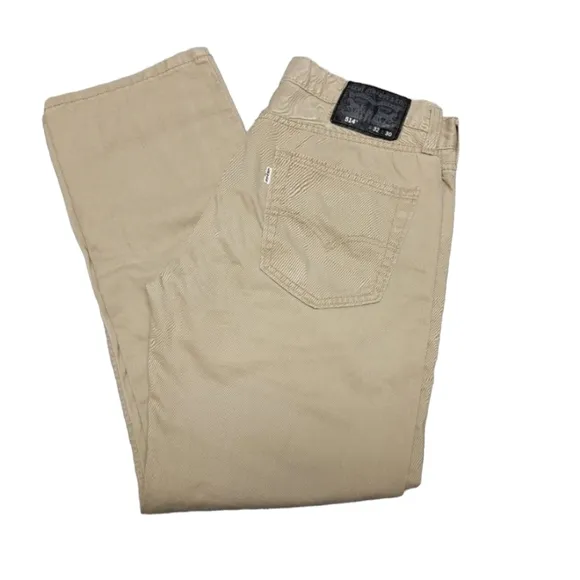 Levis 514 Tan Jeans 32x30