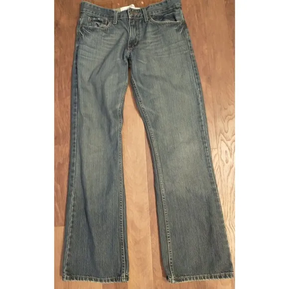 Levis Authentics Signature Men's Low Boot Blue Jeans 29 x 30 Dark Wash Faded