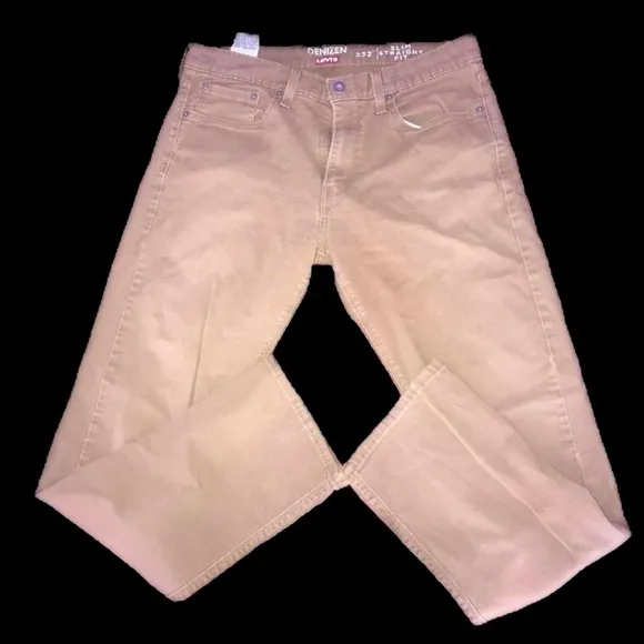 Levi’s Denizen Slim Straight Fit Khaki Jeans
