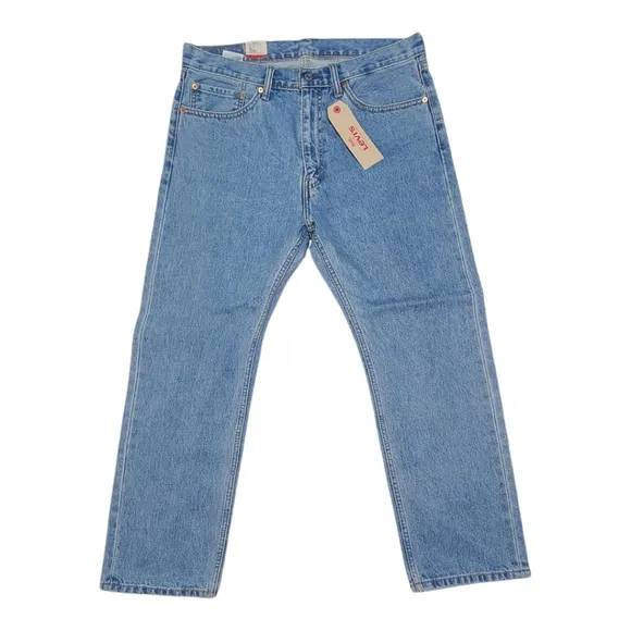 Levi's 505 Medium Wash Straight Leg Regular Fit Jeans
          
      NWT