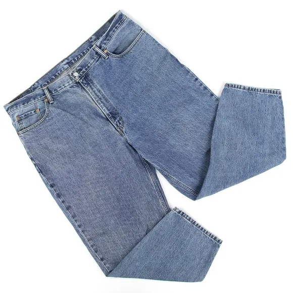 Vintage Levis 560 Loose Fit Baggy Tapered Jeans Mens Sz 44 x 30 (44 x 29) Denim