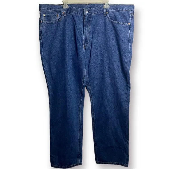 Levi’s 541 Athletic Fit Tapered Blue Jeans (48)