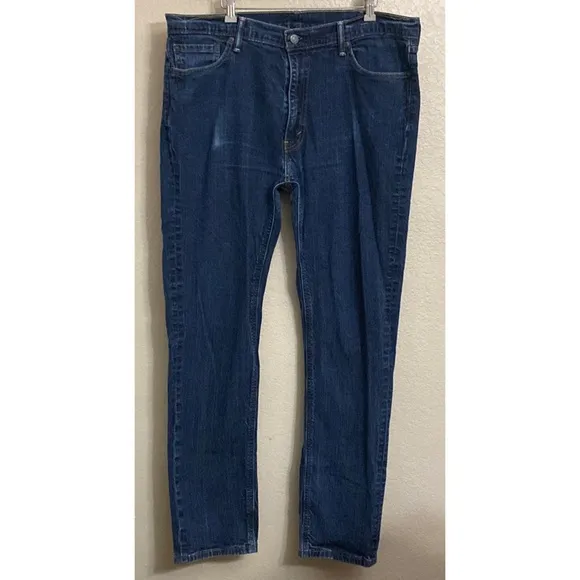Levi's 541 Dark Wash Athletic Cut Fit Blue Jeans Size 40x36