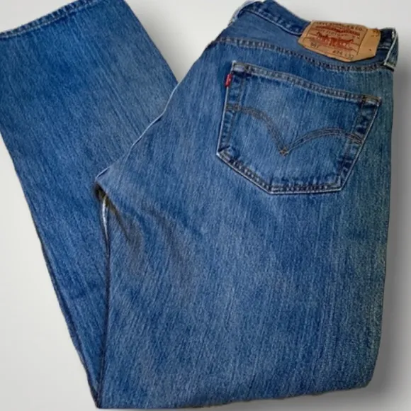 Levi's 501 Button Fly Mens Jeans, 34/32