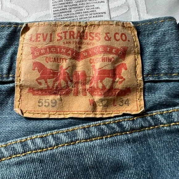 Levi’s 559 Men’s Jeans Size W32 L 34