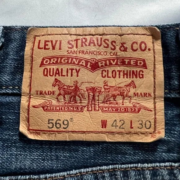 Mens Levis 569 Size W42 L30