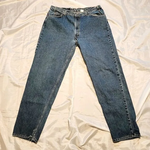 Levis 560 Orange Tab Vintage 1988 Jeans Distressed Thrashed Denim Size W40 L34