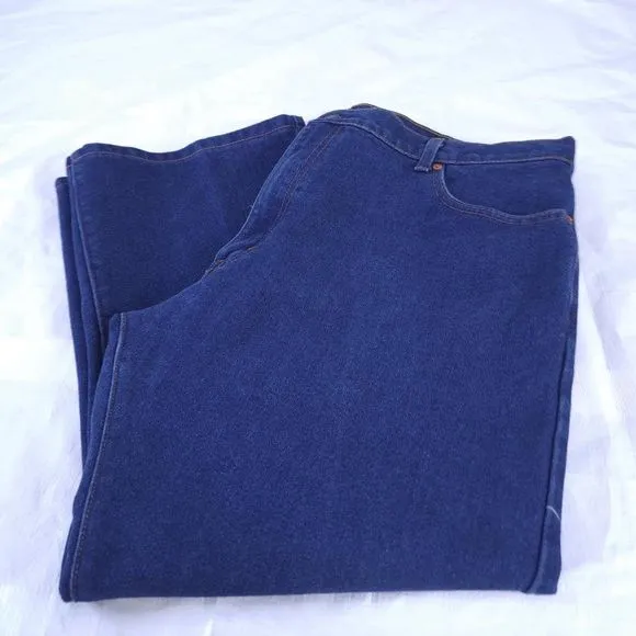 517 Jeans Men’s 44x30 44 x 30 Blue Jeans Red Tab Denim Dark