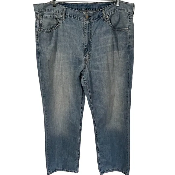 Levis 559 Mens Baggy Classic straight leg jeans waist size 44 x 32