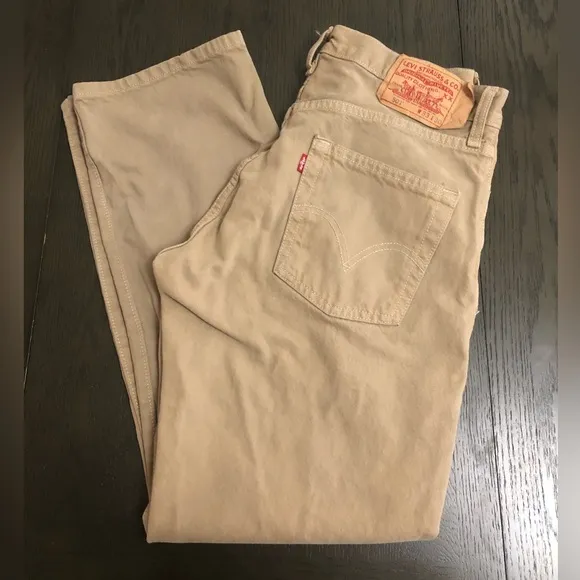 Levi’s 501 Tan Jeans Size 33x30