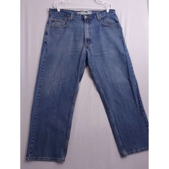 Levi's Men's Jeans 569 Size 36x30 (37x30) Loose Fit Straight Leg Blue Denim