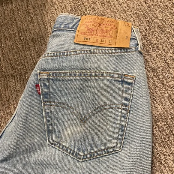 vintage light wash jeans W33 L32