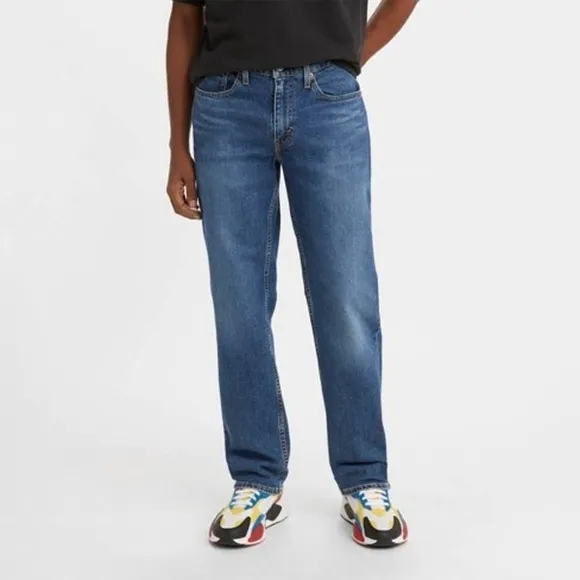 LEVI'S men's 514 high rise straight jeans