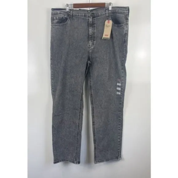 NEW Levi's 541 Athletic Taper Jeans Black Acid Wash Size 44 x 32
          
      NWT