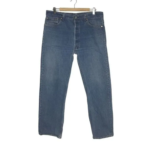 Vintage Levis 501 XX Jeans Size 40 x 32 Shrink To Fit ** (actual 37 x 29)