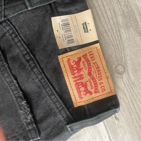 Levi's Black Slim Straight Jeans Classic Fit
              
      NWT