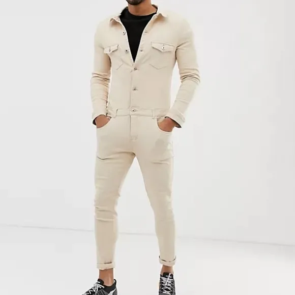 Liquor n poker denim boiler suit NWT
          
      NWT