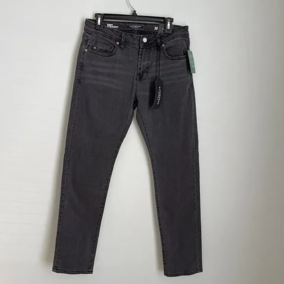 New Liverpool Stitch Fix Men's Ghost Gray Bryant Slim Straight Jeans
          
      NWT